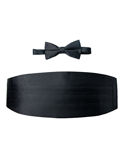 Spring Notion Men's Cummerbund and Bow Tie Set