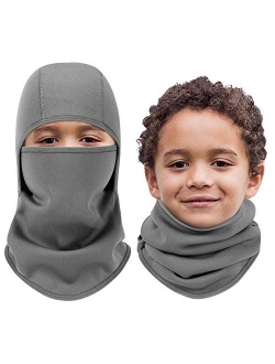 Aegend Kids Balaclava Windproof Ski Face Warmer for Cold Weather Winter Sports Skiing, Running, Cycling, 1 Piece, 4 Colors