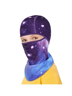 Venswell Kids Balaclava Windproof Ski Mask Winter Face Warmer for Cold Weather Boys Girls