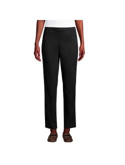 Petite Lands' End Pull-On Chino Ankle Pants