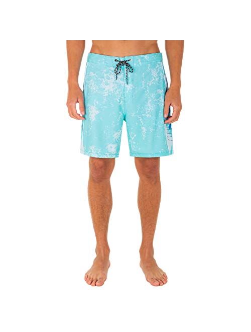 Hurley Men's Phantom Fastlane Printed 18" Board Shorts