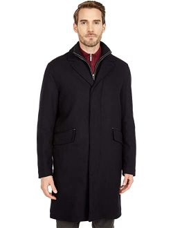 39" Wool Twill Long Classic Topper Coat