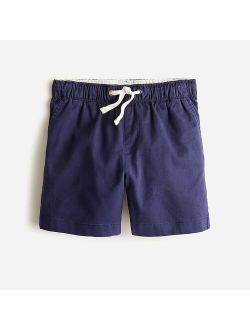 Boys' dock short in midweight stretch chino