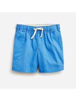 Boys' dock short in midweight stretch chino