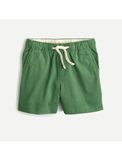 Boys' dock short in midweight stretch chino