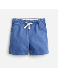 Boys' dock short in midweight stretch chino