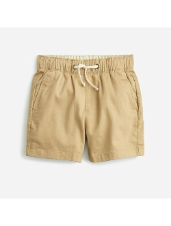 Boys' dock short in midweight stretch chino