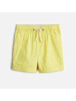 Boys' dock short in midweight stretch chino