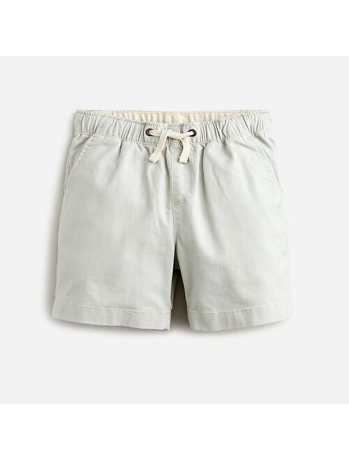 J.Crew Boys' dock short in midweight stretch chino