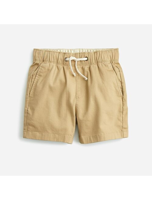 J.Crew Boys' dock short in midweight stretch chino