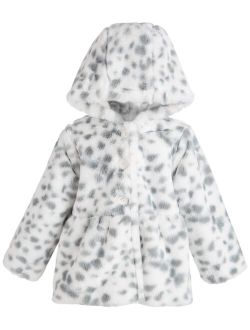 Toddler Girls Snow Leopard Coat, Created for Macy's