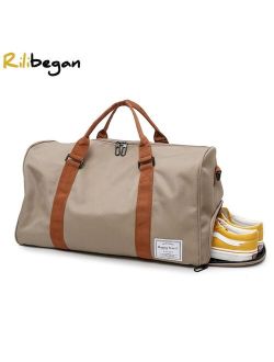 High Quality Travel Totes for Women and Men Gym Bag Big Capacity Portable Luggage Bag for Sports Storage Bag with Shoulder Strip
