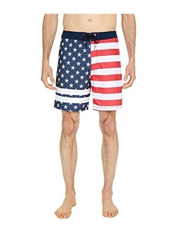 Men's Block Party 2.0 Freedom 18" Board Shorts