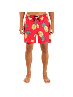 Men's Printed 17" Volley Board Short