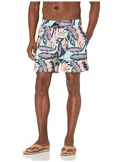 Men's Printed 17" Volley Board Short