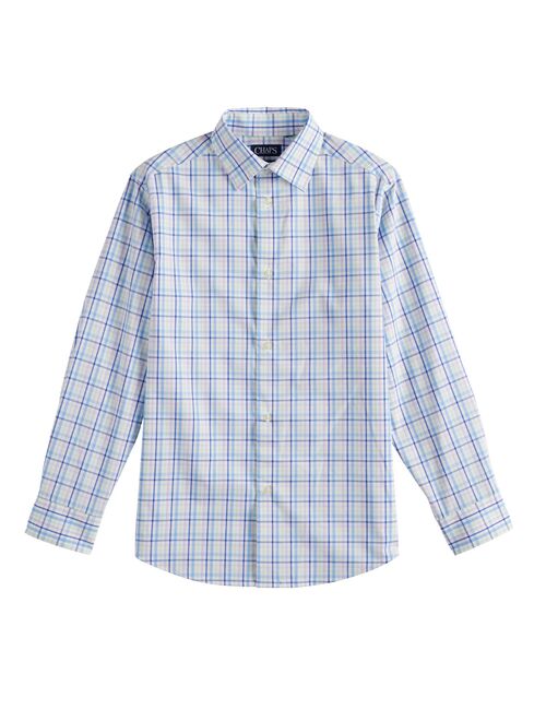 Boys 8-20 Chaps Printed Button-Up Shirt