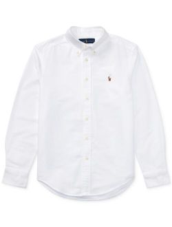 Big Boys Blake Long Sleeve Oxford Shirt