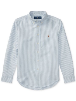 Big Boys Blake Long Sleeve Oxford Shirt