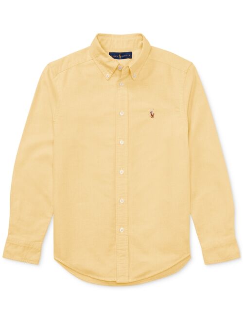 Polo Ralph Lauren Big Boys Blake Long Sleeve Oxford Shirt