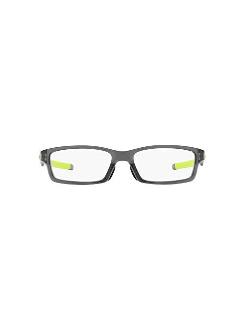 Oakley Men's Ox8118 Crosslink Asian Fit Rectangular Prescription Eyewear Frames