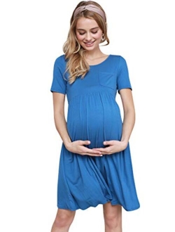 My Bump Maternity Comportable Knit Dress with Pocket