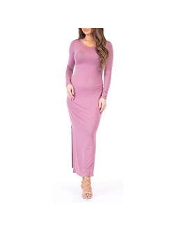 Women's Ruched Bodycon Dress in Regular and Plus Sizes