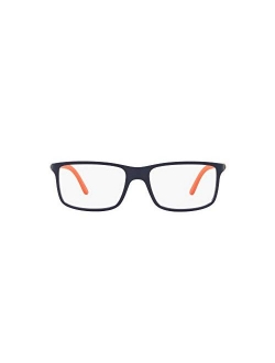 Men's Ph2126 Rectangular Prescription Eyewear Frames