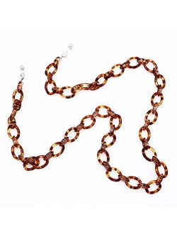 Eyeglass Chain Sunglass Chain for Women Men, Acrylic Mask Lanyard Chain Face Mask Chain for Adults