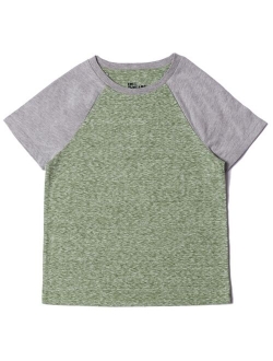 Toddler Boys Short Sleeve Colorblock Jersey Tee