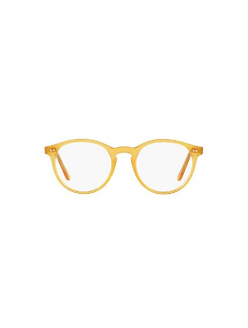 Polo Ralph Lauren Men's Ph2083 Round Prescription Eyewear Frames