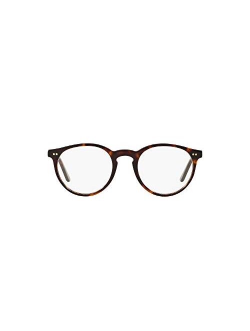 Polo Ralph Lauren Men's Ph2083 Round Prescription Eyewear Frames