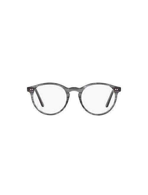 Polo Ralph Lauren Men's Ph2083 Round Prescription Eyewear Frames