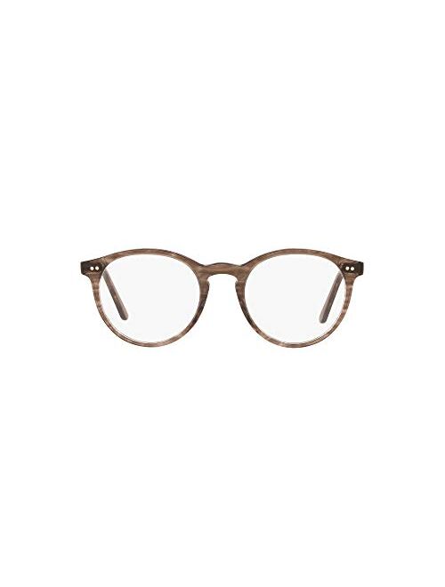 Polo Ralph Lauren Men's Ph2083 Round Prescription Eyewear Frames