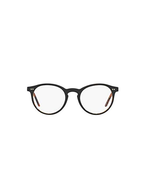 Polo Ralph Lauren Men's Ph2083 Round Prescription Eyewear Frames