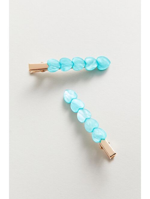 Urban Outfitters Heart Alligator Clip Set