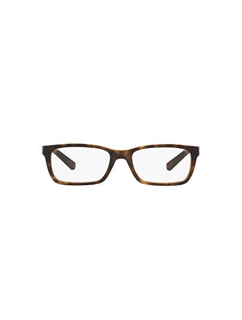 AX Armani Exchange Men's Ax3007 Rectangular Prescription Eyewear Frames