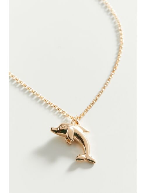 Urban Outfitters Dolphin Pendant Necklace