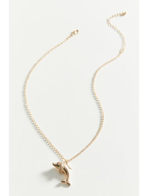Urban Outfitters Dolphin Pendant Necklace