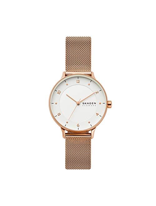 Skagen Women's RIIS Quartz Analog Stainless Steel Watch