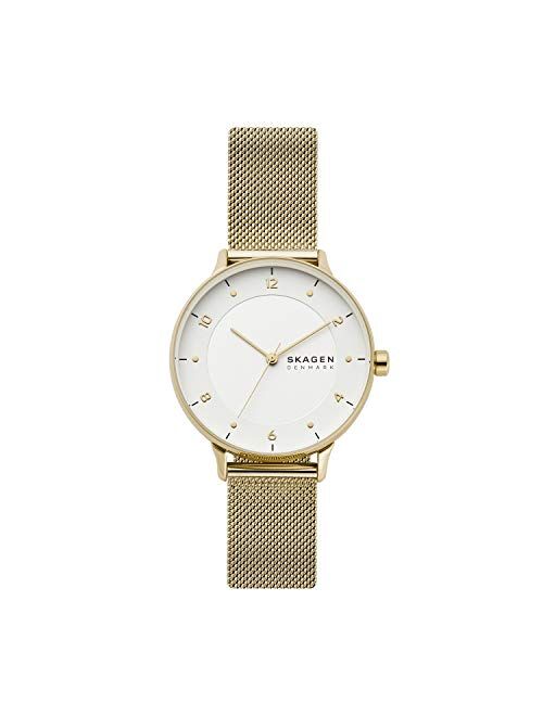 Skagen Women's RIIS Quartz Analog Stainless Steel Watch