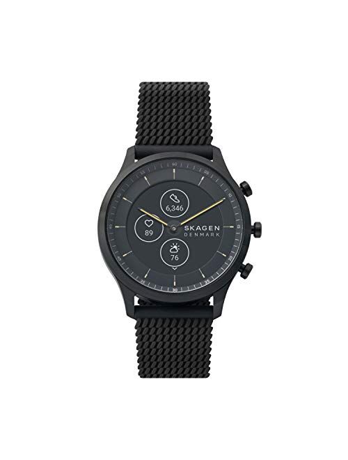 Skagen Men's Hybrid HR Jorn Smartwatch with Smartphone Notifications, Music Control, and Activity Tracker