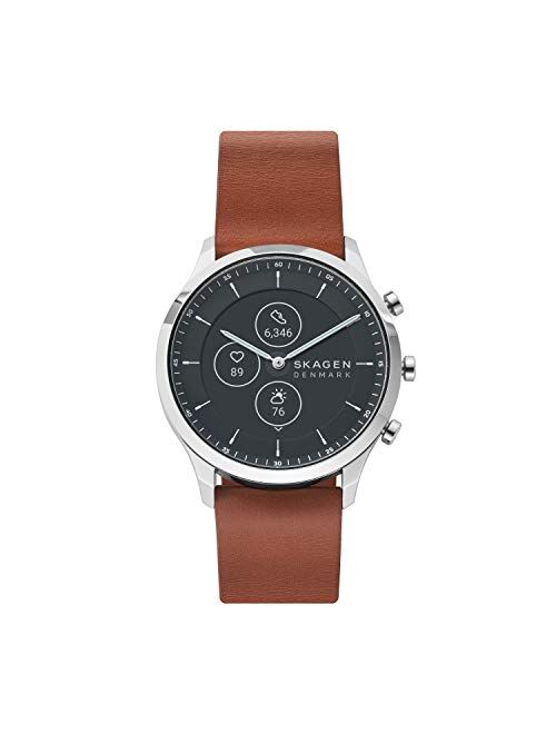 Skagen Men's Hybrid HR Jorn Smartwatch with Smartphone Notifications, Music Control, and Activity Tracker