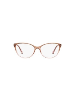 AX Armani Exchange Women's Ax3053 Rectangular Prescription Eyeglass Frames