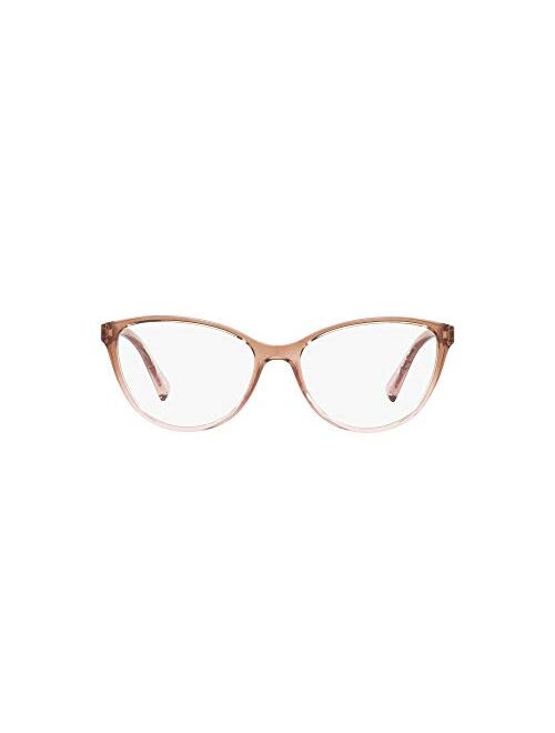 AX Armani Exchange Women's Ax3053 Rectangular Prescription Eyeglass Frames