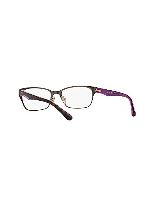 Vogue Eyewear Women's Vo3918 Rectangular Prescription Eyeglass Frames