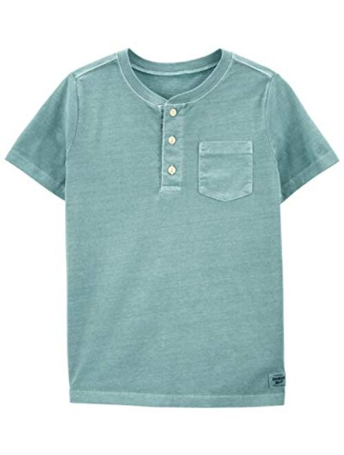 OshKosh B'Gosh Boys' Pocket Henley