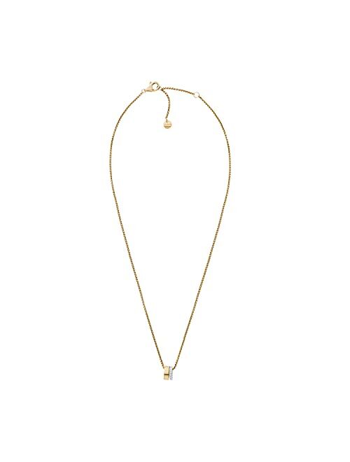 Skagen Elin Two-Tone Stainless Steel Pendant Necklace