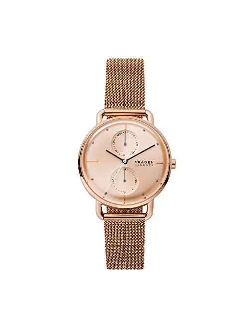 Skagen Women's Horizont Multifunction Watch with Steel or Leather Band