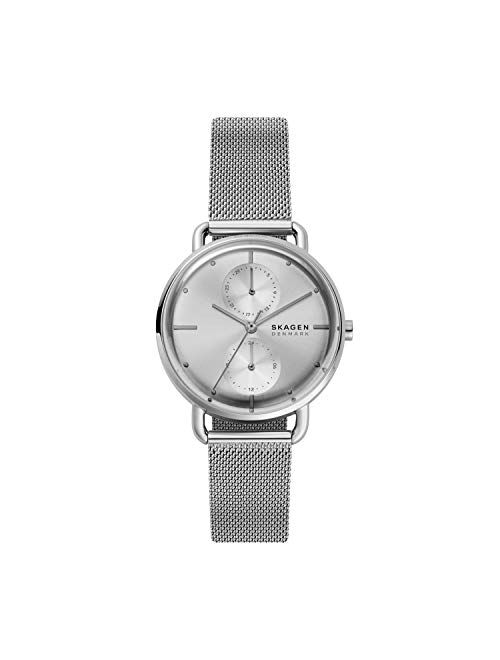 Skagen Women's Horizont Multifunction Watch with Steel or Leather Band