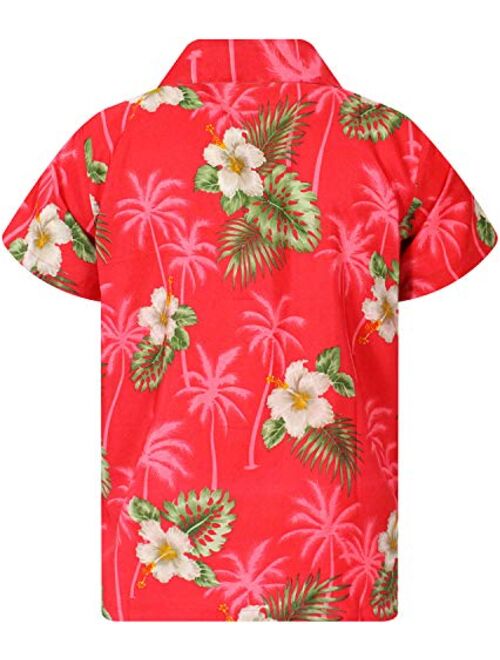 Buy King Kameha Hawaiian Shirt For Men Funky Casual Button Down Very Loud Shortsleeve Unisex 